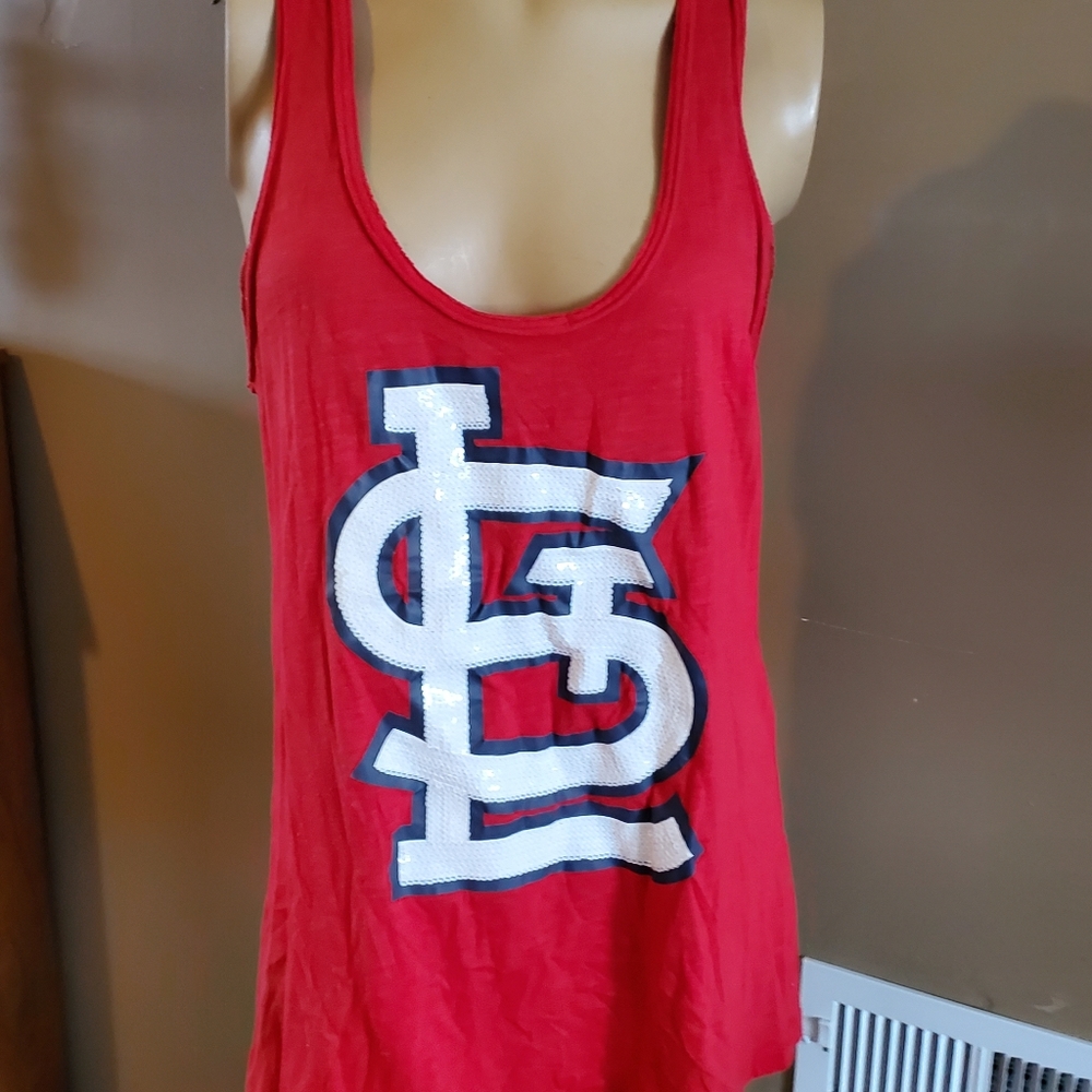 PINK- St,Louis  Razor back top NEW